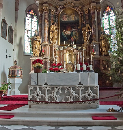 Chiesa Parcines Altare